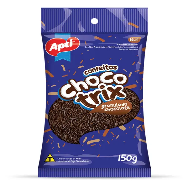 Apti Chocolate Rainbow Sprinkles 5.28oz
