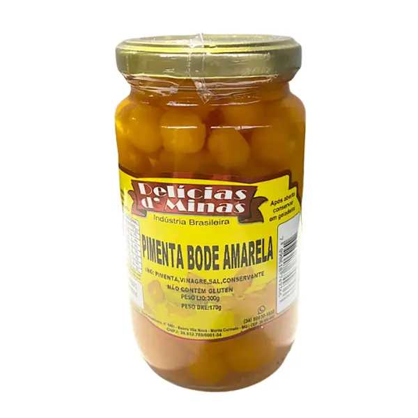 Delicia de Minas Pimenta Bode Amarela