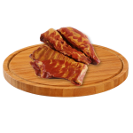 Smoked pork ribs