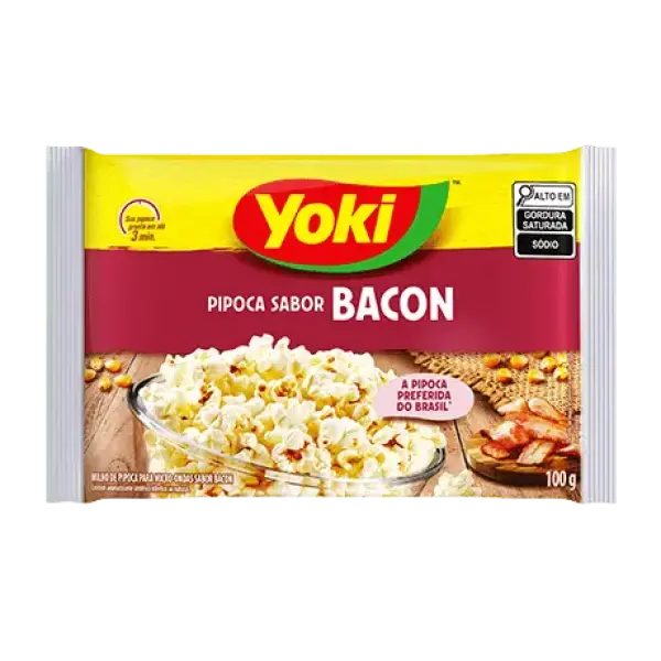 Microwave Bacon Popcorn