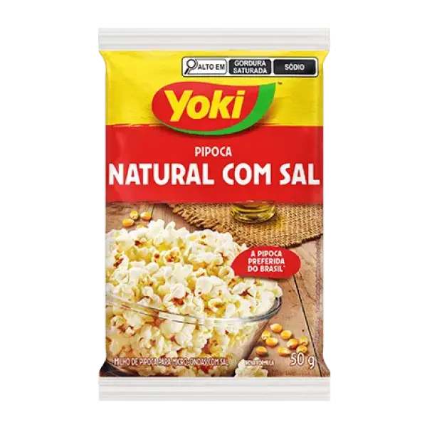 Microwave Popcorn with Salt